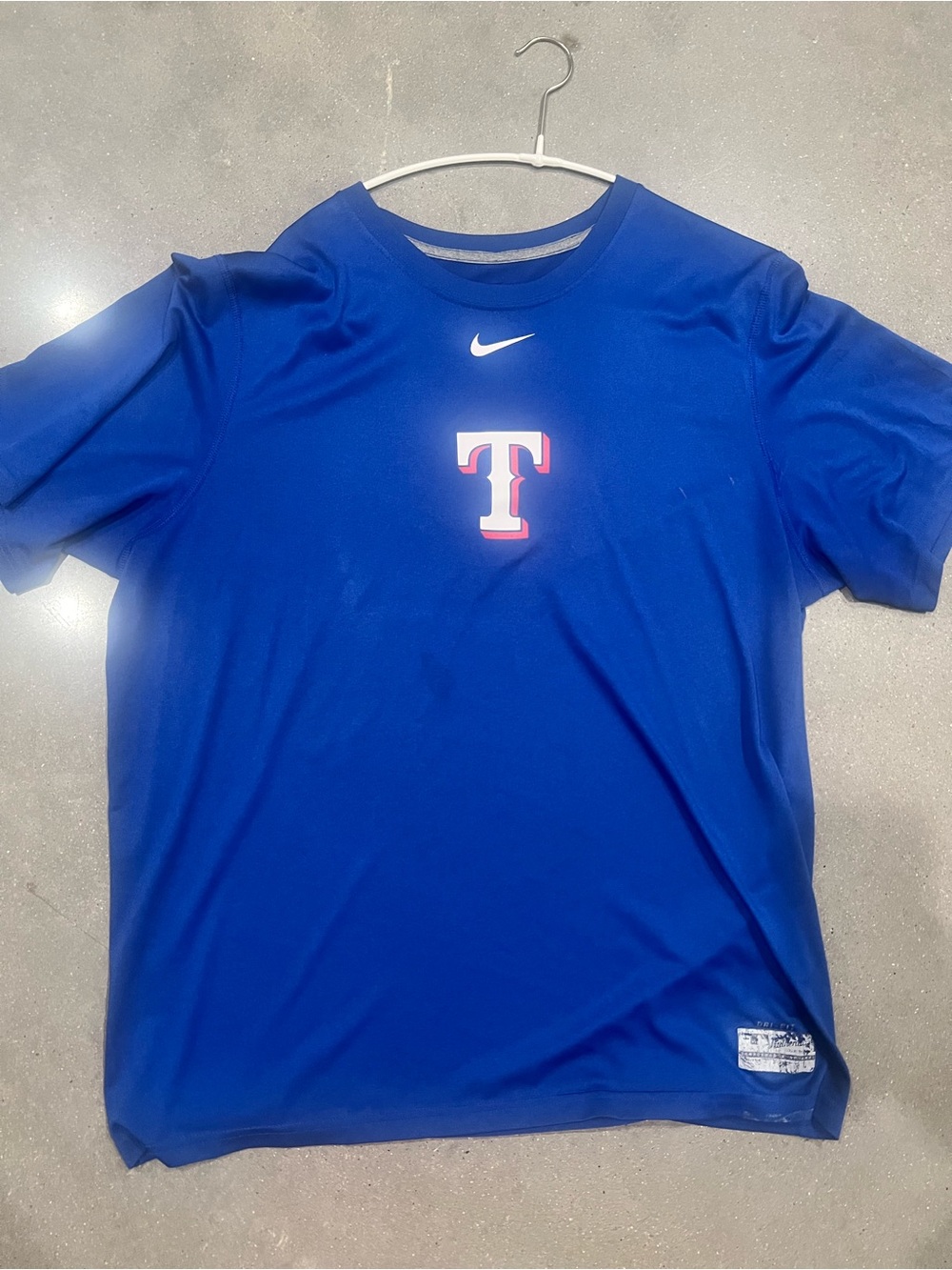 Nike Royal Blue Dri-Fit Graphic Tee